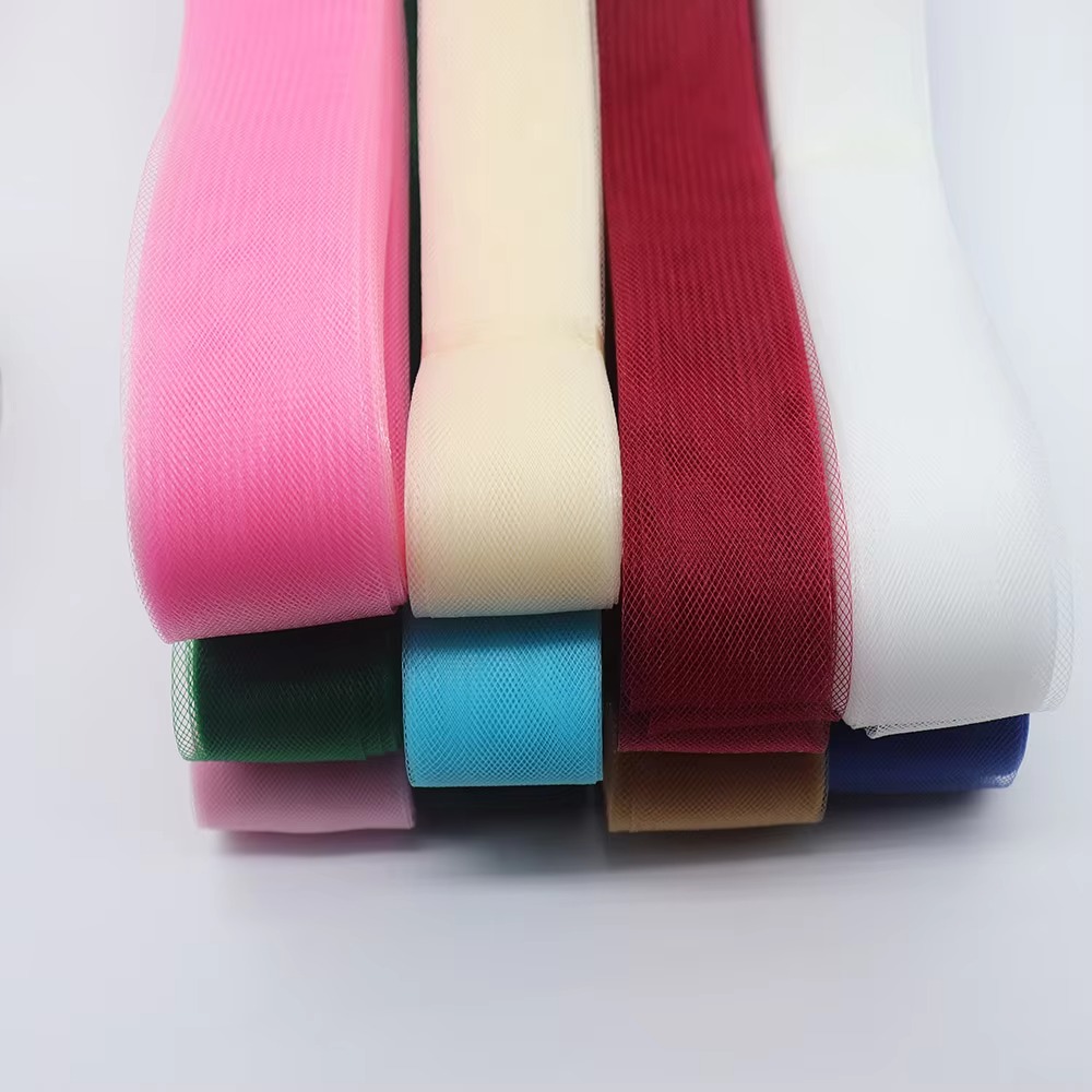 Formal Dress - 25/50 yards stug polyester paardenhaar vlecht
