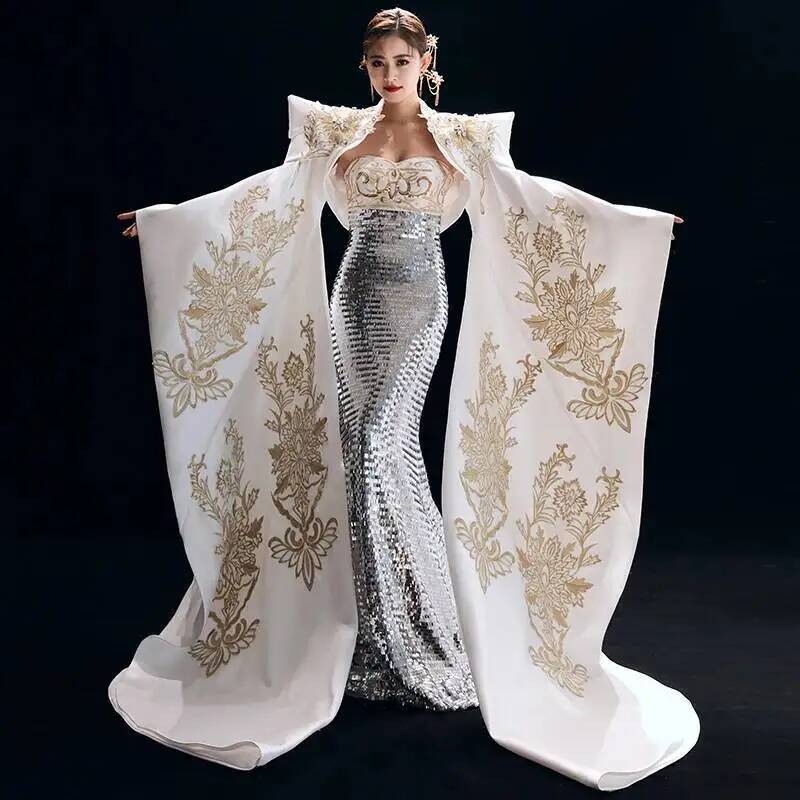 Formal Dress - Elegante avondjurk in Chinese stijl voor