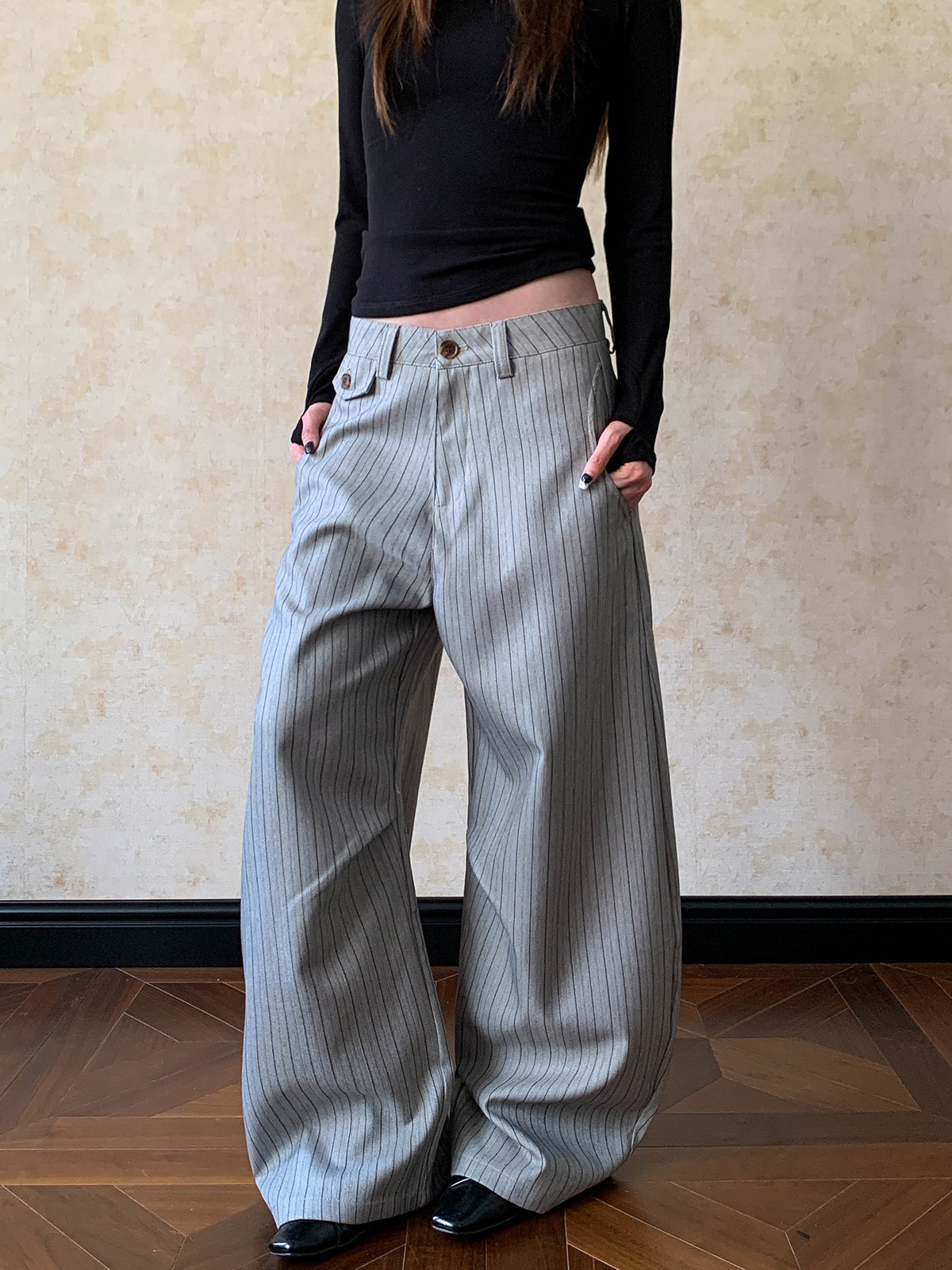 Tailored Trouser Wide - Amerikaanse streetstyle: wijde, loszittende broeken met