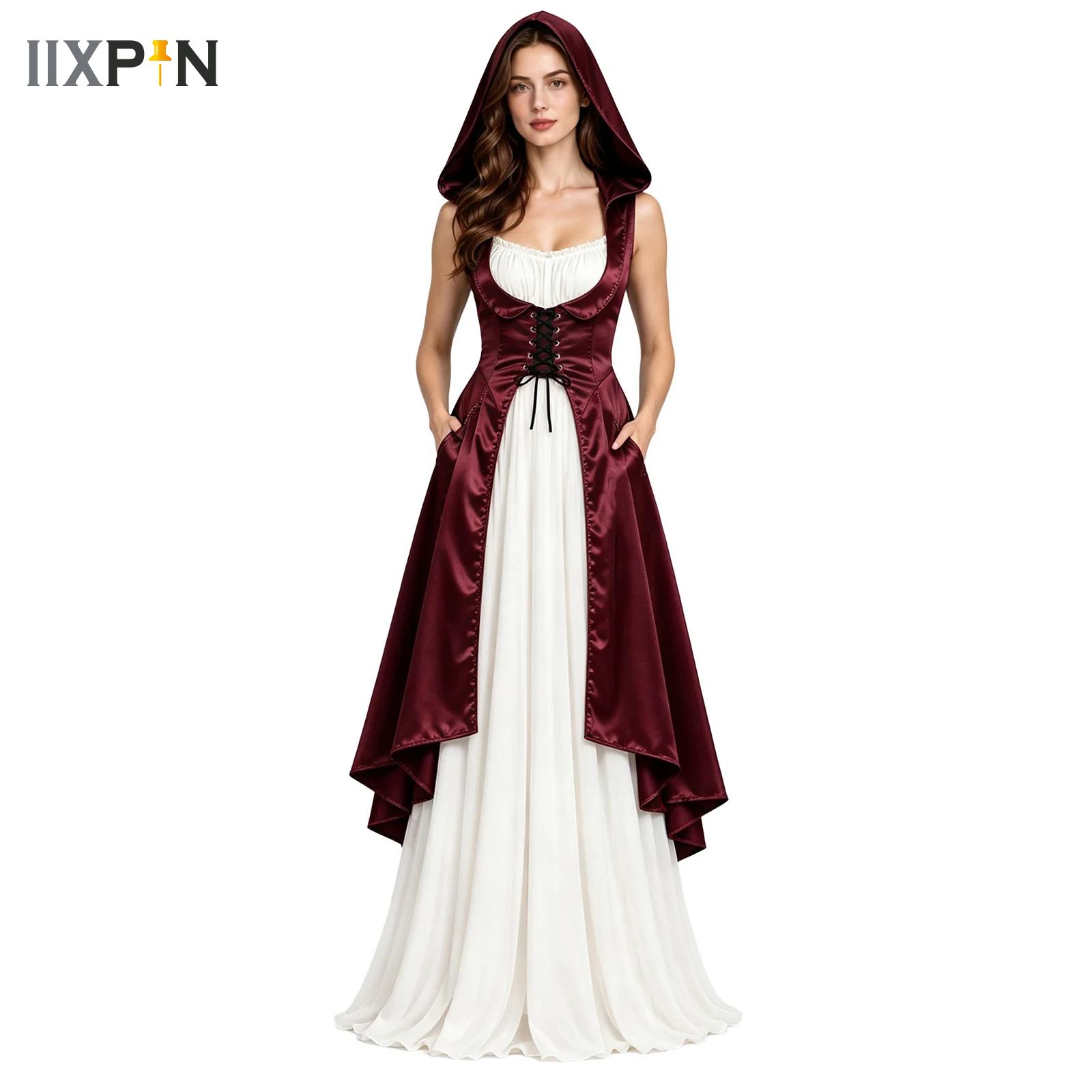 Lace Dress - Dames Renaissance Kostuums Halloween Kostuum voor