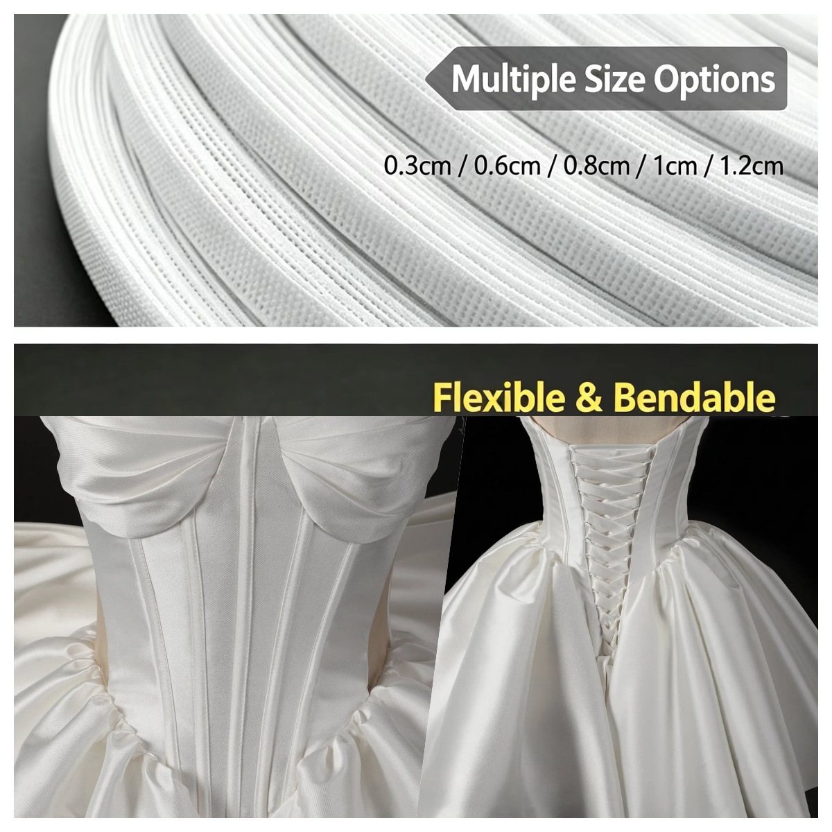50~200 yards rol polyester vis - Wedding Dress recensie en prijs