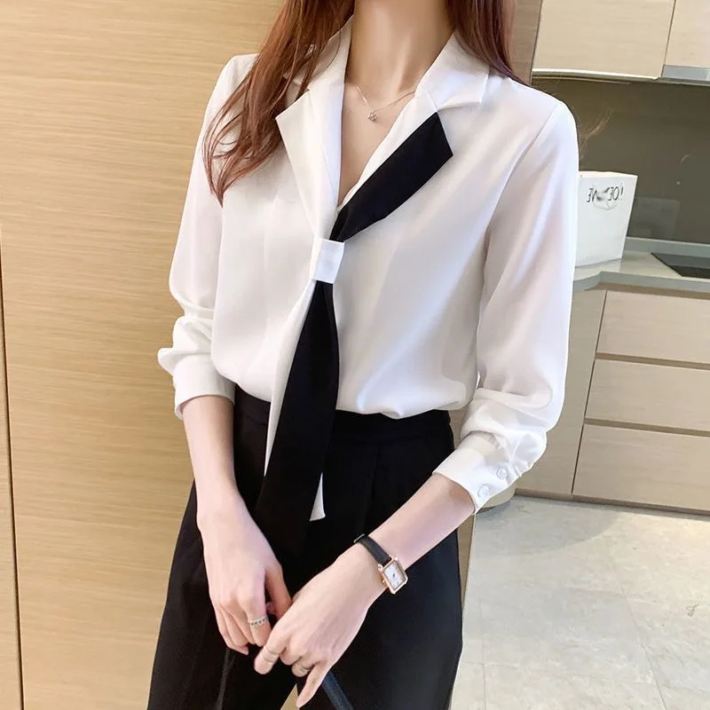 Vrouwen Lente Herfst Stijl Blo - Silk Blouse recensie en prijs