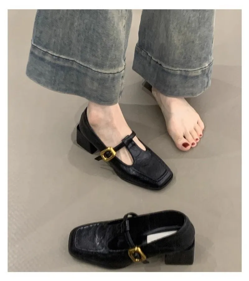 Dames Mary Jane schoenen met v - Womens Heels recensie en prijs