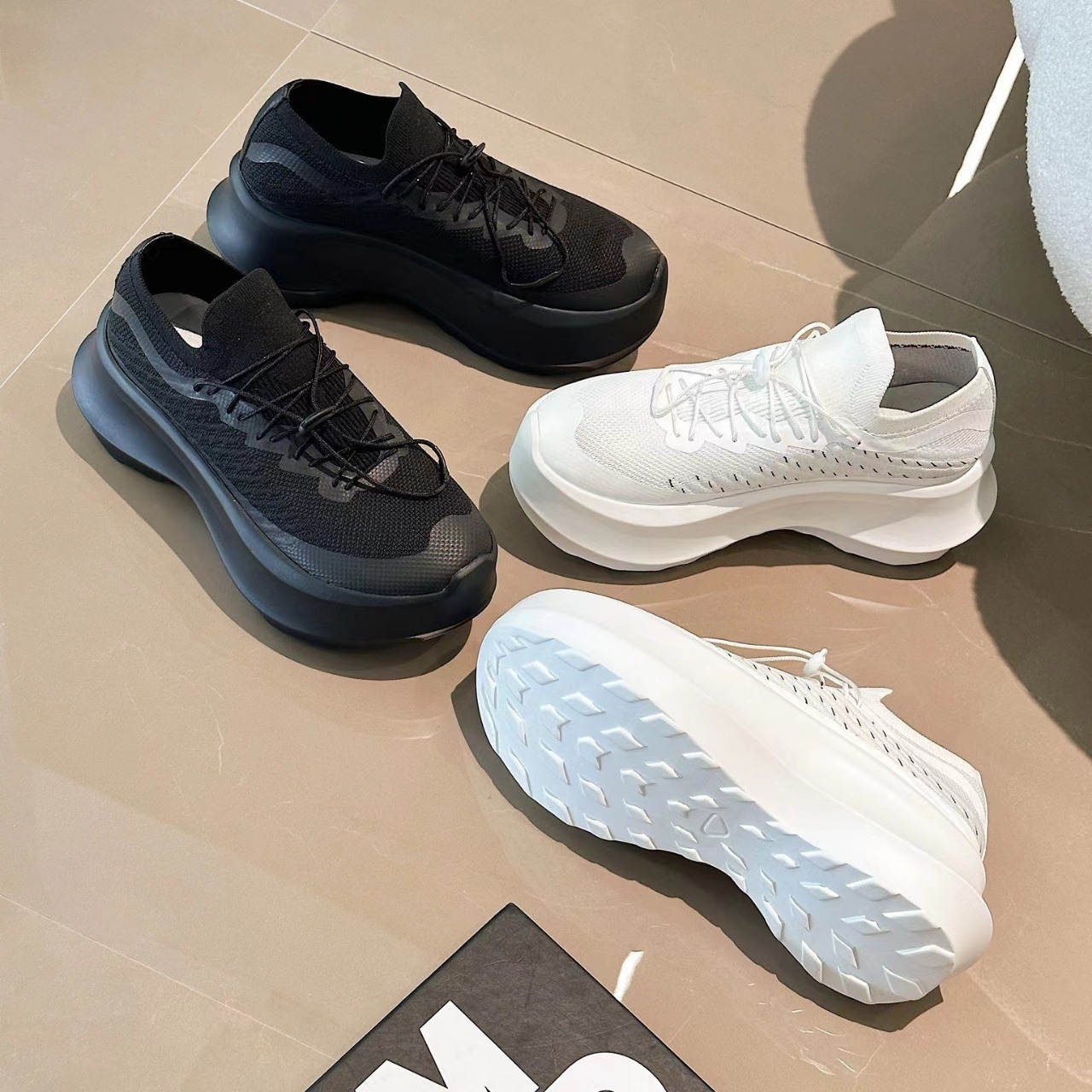 Dames Mesh Dad Shoes met dikke - Womens Heels recensie en prijs