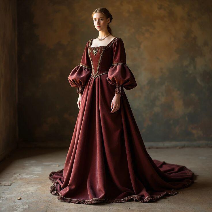 Vintage Victoriaanse barokke a - Evening Gown recensie en prijs