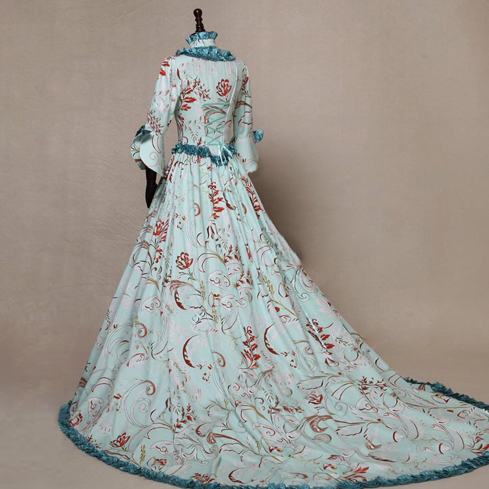 Gedrukte patchworkjurk met uit - Evening Gown recensie en prijs