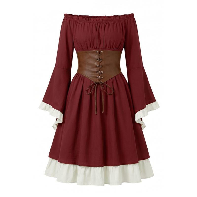 Middeleeuwse renaissance midi- - Midi Dress recensie en prijs