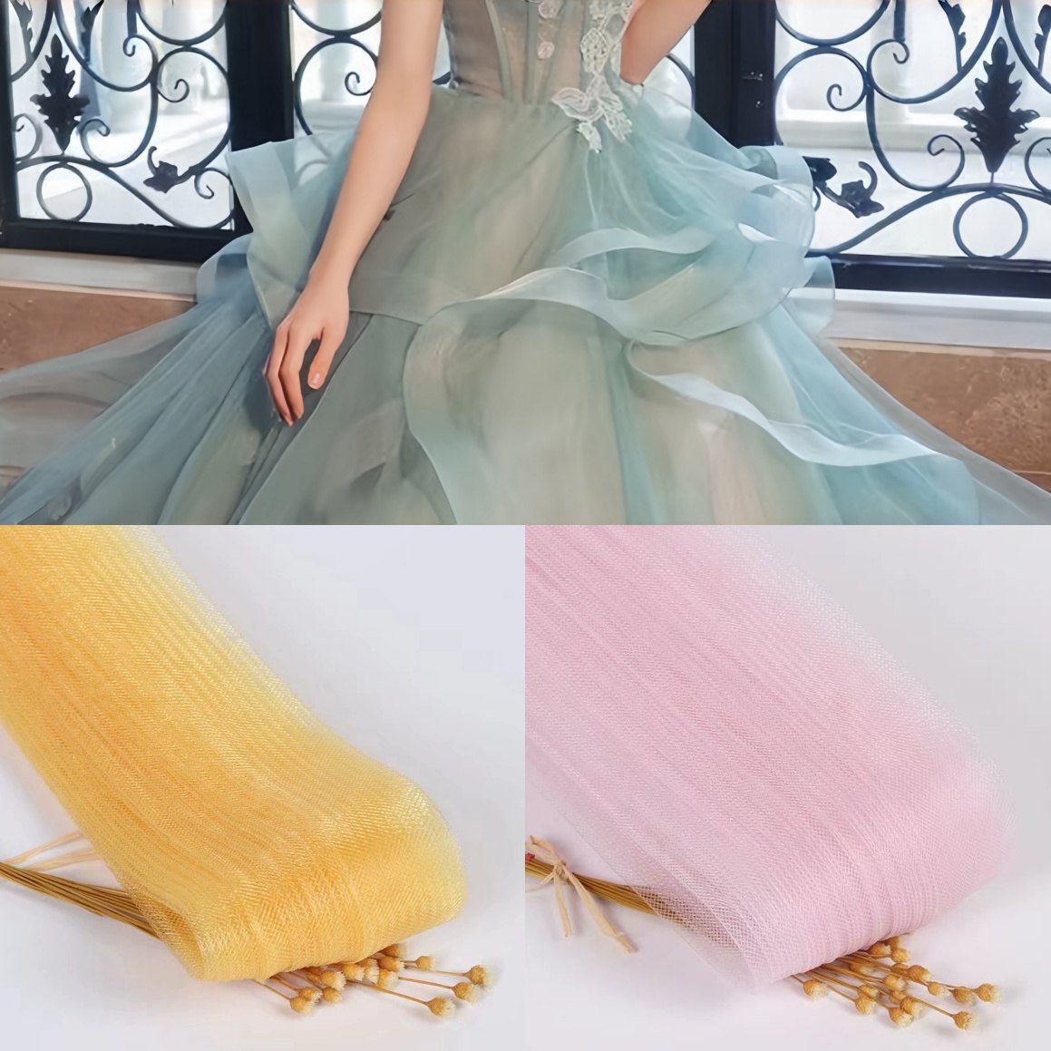 Elastisch gaas voor het naaien - Formal Dress recensie en prijs